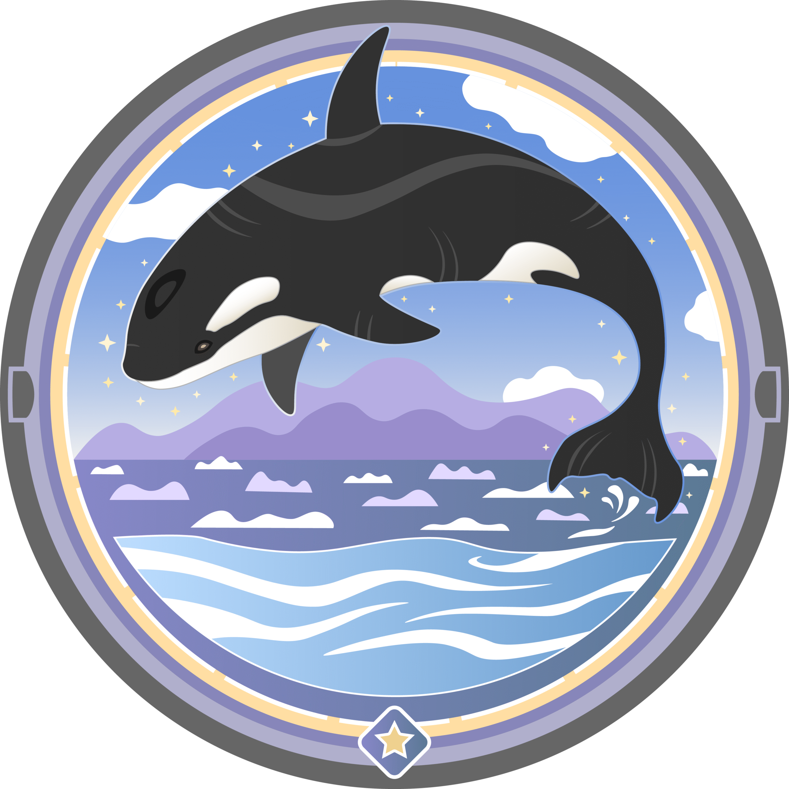 Residents of the Sea – Manhole Cover Coasters-05