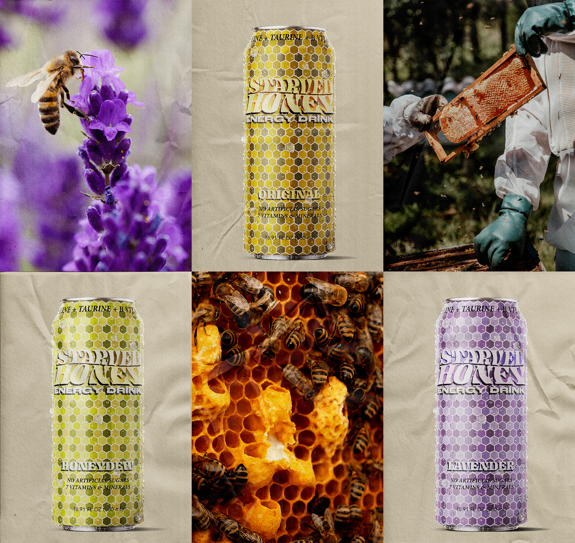 Starved Honey Wrinkle Poster Collage (Resampled) (Brightness Adjusted)